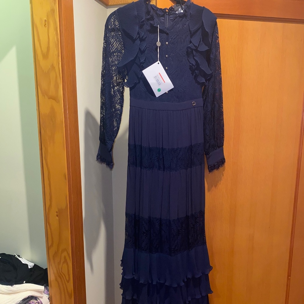 Just cavalli navy gown